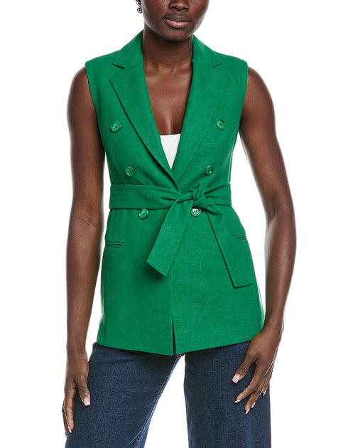 Akris Georgia Waistcoat Green US 4 2