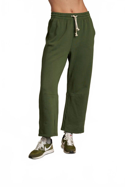 Perfectwhitetee Fallon Fleece Pants Green Small 2