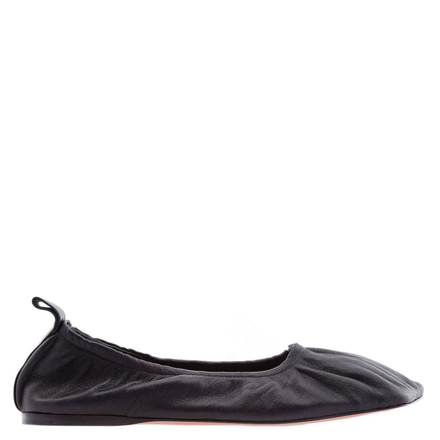 Amina Muaddi Emma Ballet Flats Black US 5 2