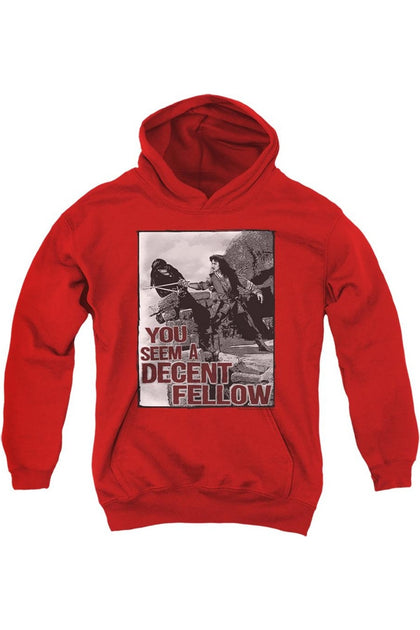 Gildan Princess Bride Fellow Youth Pullover Hoodie Red XLarge 2