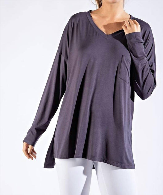 mono b Basic Solid Tee Purple 2X 2