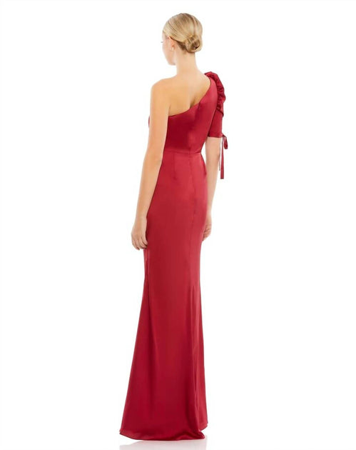Ieena for Mac Duggal Trumpet Gown Red US 8 4