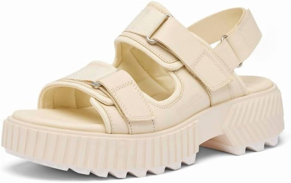 Sorel Ona Avenue Multi Strap Mid Sandal White US 11 3
