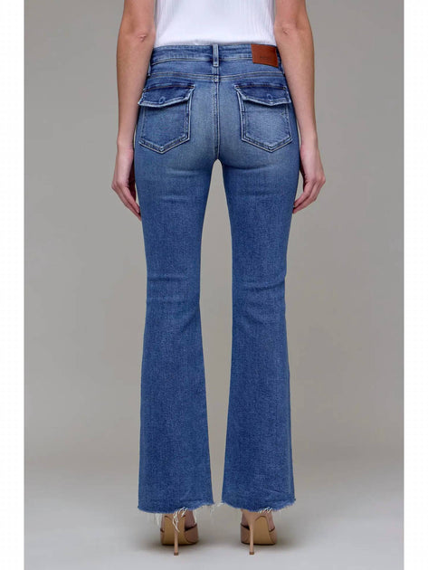 HIDDEN Happi Flare Blue Jeans 30 Inch 3