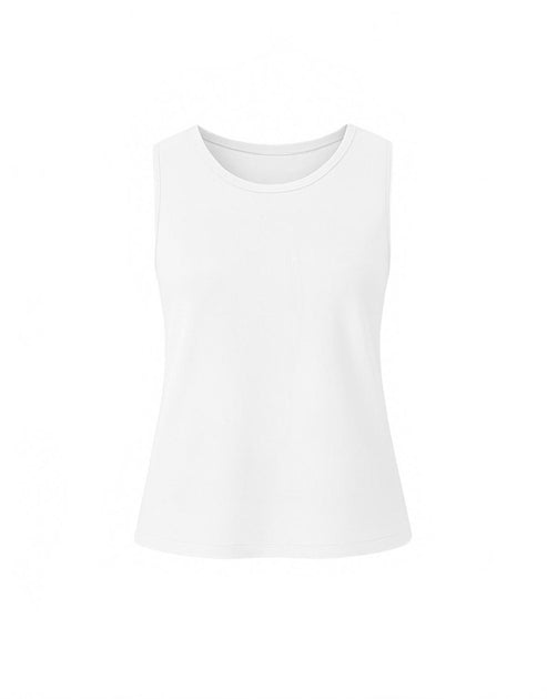 J'Envie Eli Women's Haven Shell Tank Top Blue Medium 4