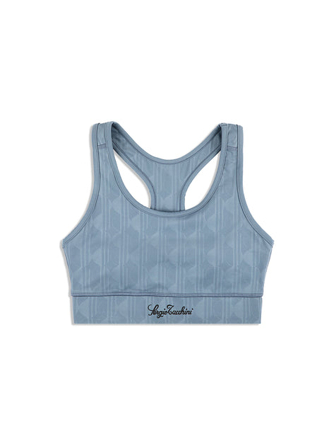 Sergio Tacchini Viano Sports Bra Blue Medium 2