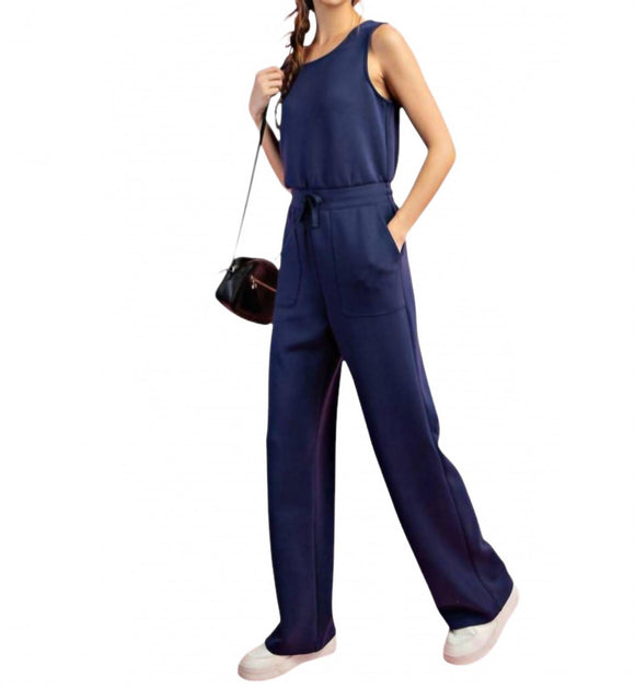 RAE MODE Damen Jumpsuit Blau 2X 3