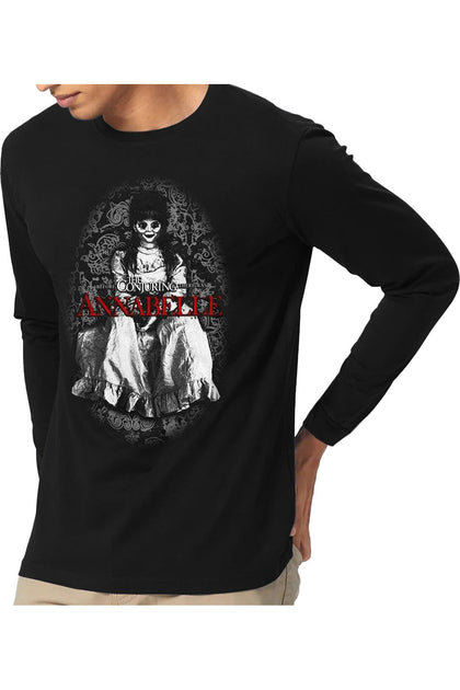 Gildan Annabelle Long Sleeve Tee Black Large 4