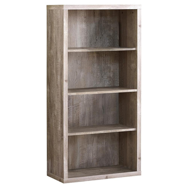 Monarch 5 Tier Bookcase Beige Laminate 2