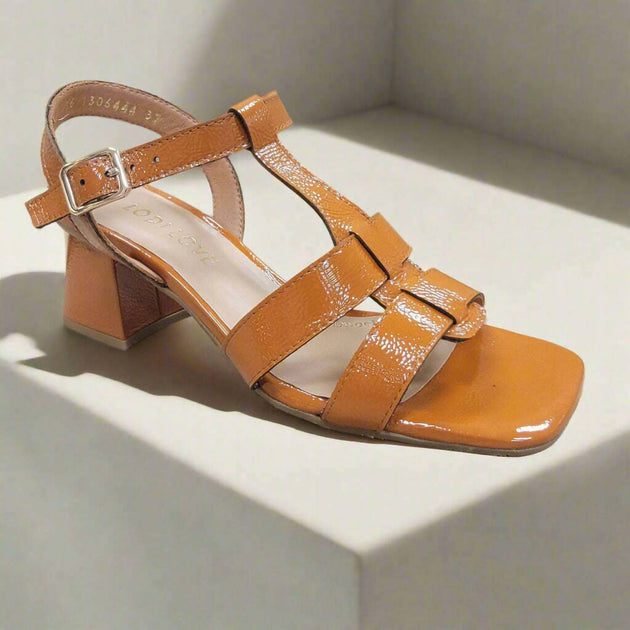 LODI Go Heeled Sandal Brown 37 2