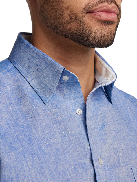 Paul Fredrick Slim Fit Dress Shirt Blue US 16.5 32/33 4