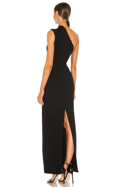 Solace London Robe Longue Krista Noir US 2 3