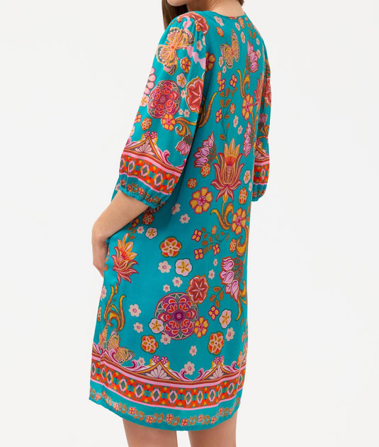 Johnny Was Lavinia Dress Multi Small 4