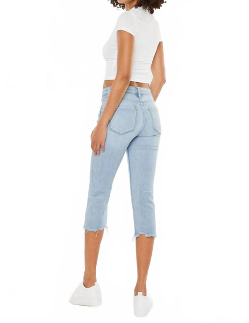 KanCan Gossip Girl Capri Pants Blue 25 4