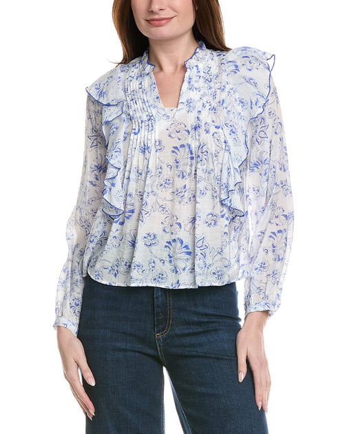 Industry Chemise Imprimée Col V Blanc XS 2