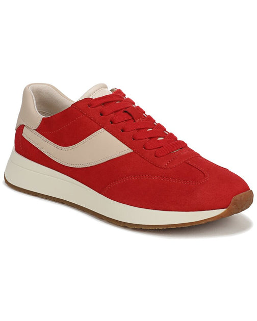 Vince Olla Runner Leather Sneaker Red US 6.5 2