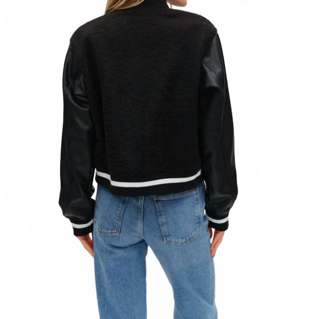 SIX/FIFTTY York Bomber Jacket Black Medium 3