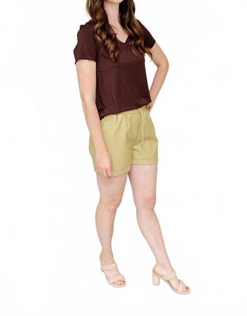 CRST Lindsay Shorts Yellow Small 3