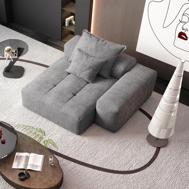 Streamdale Furniture Modular Sectional Sofa Chenille 7