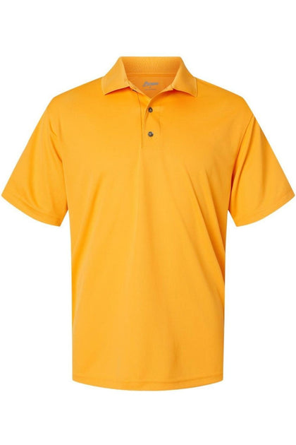 Paragon Saratoga Performance Mini Mesh Polo Yellow Large 2
