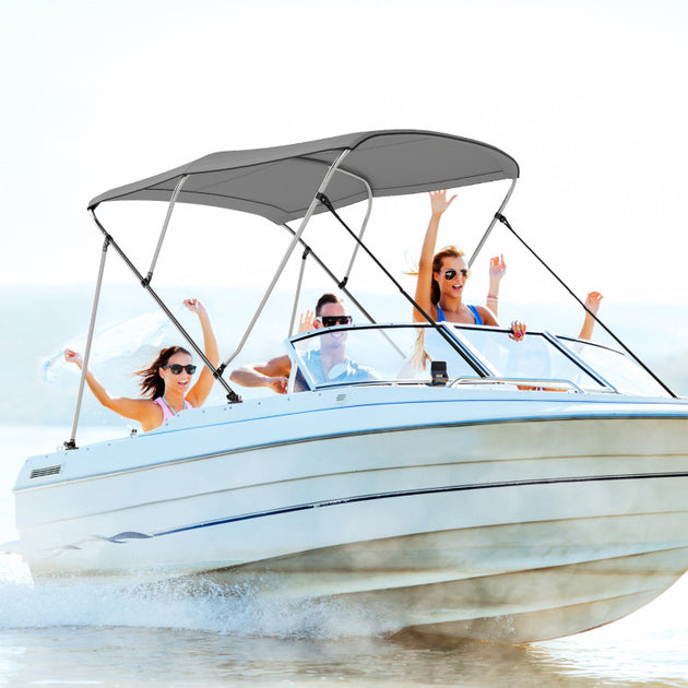 Hivvago Boat Bimini Top Grey 4