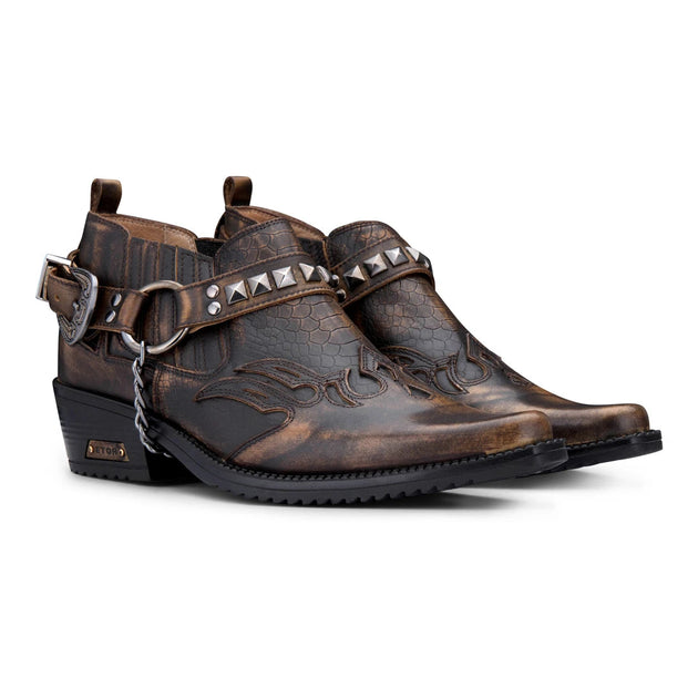 Etor Cowboy Winklepickers Brown US 8 3