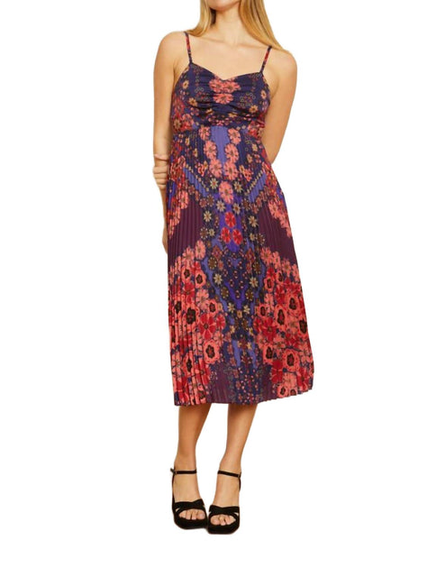 Caballero Donna Dress Purple Medium 2