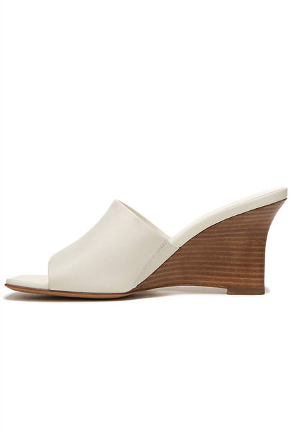 Vince Pia Wedge Sandal White US 9 4
