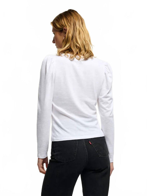 Nation LTD Sannia Henley Top White Medium 3