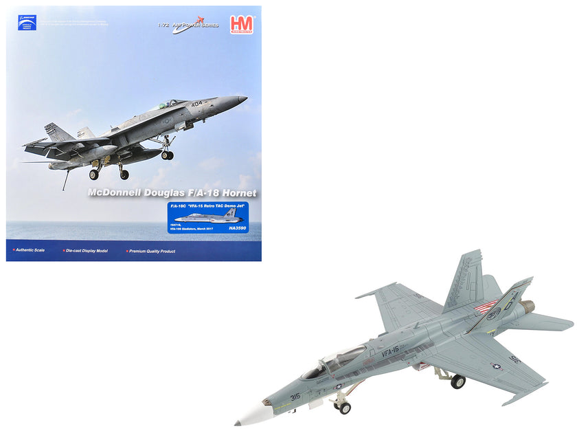 Hobby Master McDonnell Douglas F/A-18C Hornet Aircraft 1:72 Scale 2
