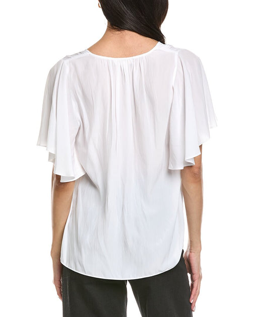 Ramy Brook Lolita Top White XXS 3