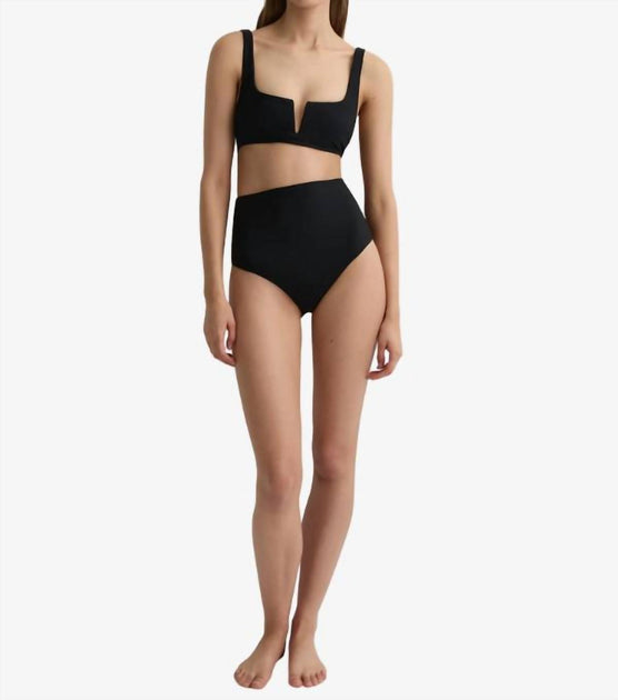Bondi Born Clio Bikini Top Black Small 3