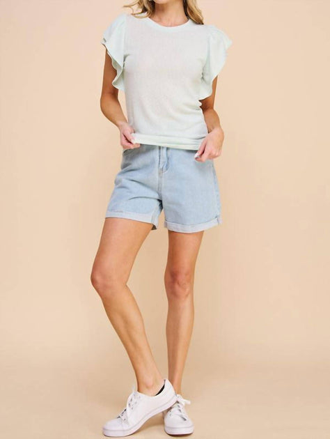 If She Loves Irvin Blouse Blue Medium 4