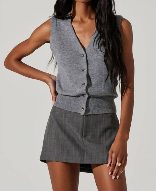 Gilet en maille ASTR Eira 2