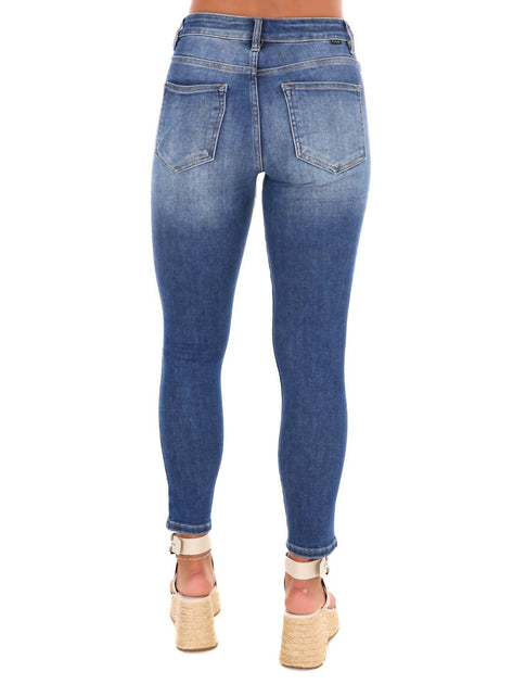 RISEN Creating Memories Mid Rise Ankle Skinny Jeans 4