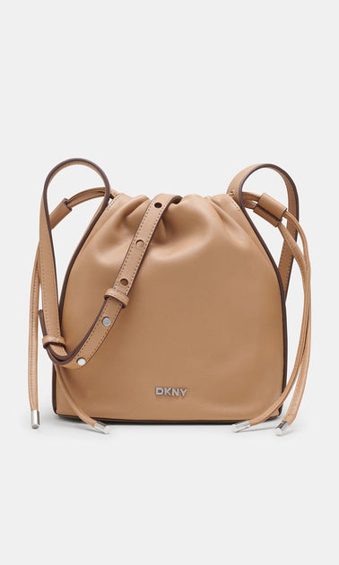 DKNY Channing Small Drawstring Bag Black 2