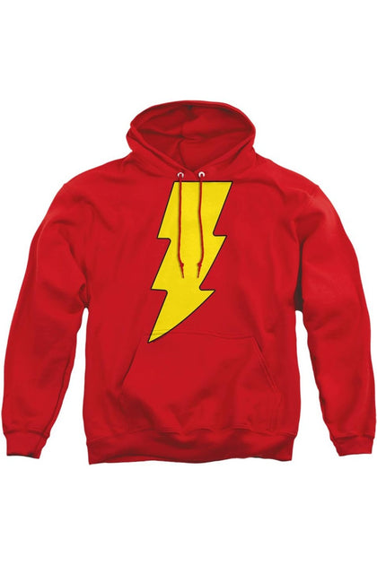 Gildan DC Comics Shazam Logo Hoodie Red XXX-Large 2