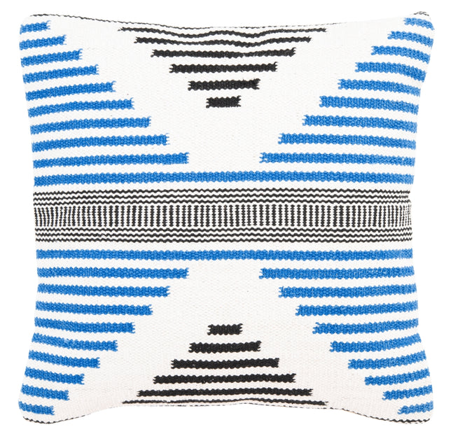 Safavieh Raissa Pillow Black/Blue 3