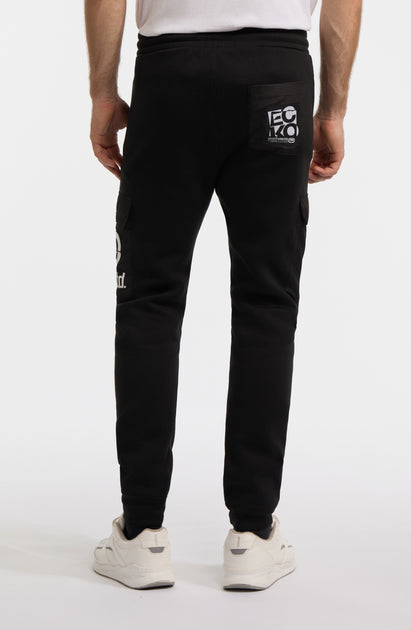 Ecko Unltd Patch Parcel Jogger Schwarz XLarge 3