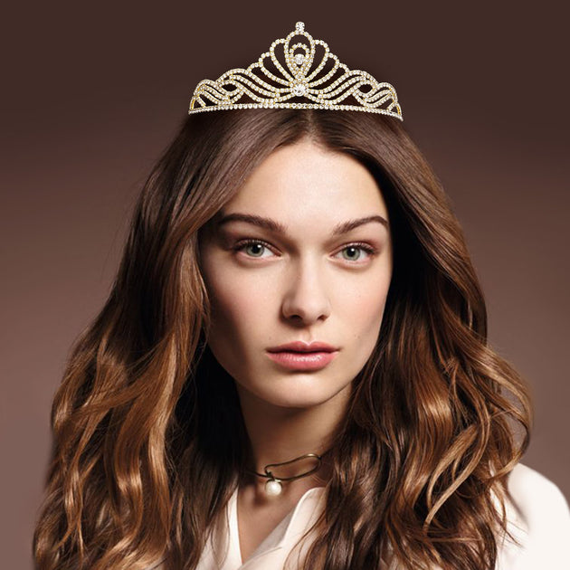 FASHNZFAB Princess Tiara Silver 4