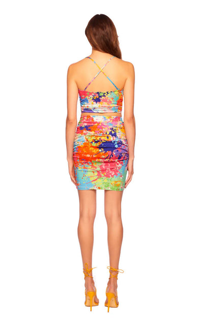 Susana Monaco Viscose Mini Skirt Multi Large 4