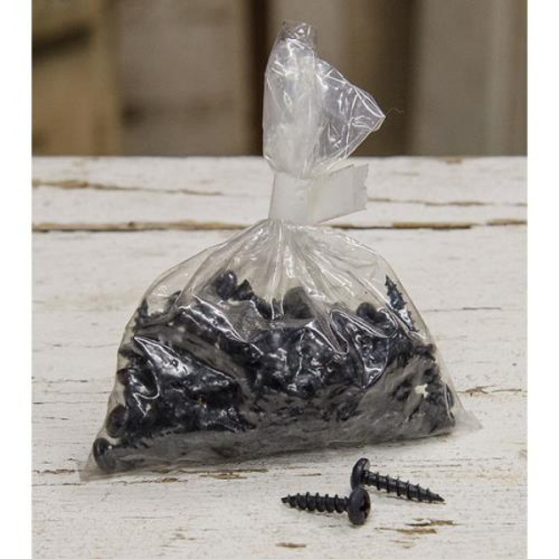 Hivvago #6 Phillips Round Head Black Screws 5/8 inch 3