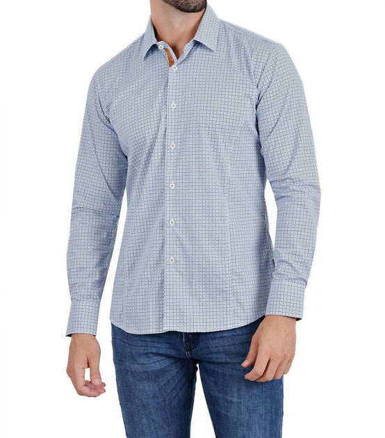 BARABAS Favorable Way Langarmhemd Blau Large 2
