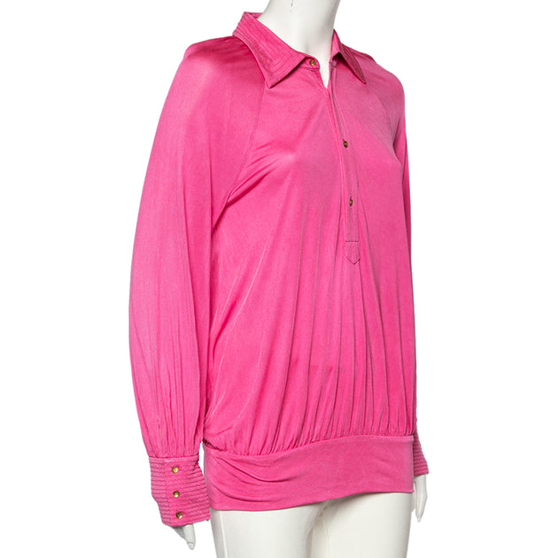 Roberto Cavalli Class Top Pink Medium 3
