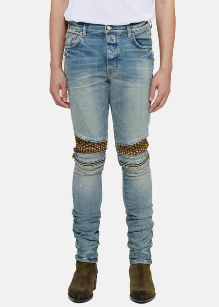 Amiri Velvet Pj Mx2 Denim Jeans Blue US 32 2