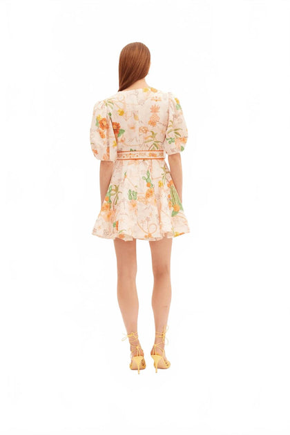 Kate Ford Tacana Plunge Dress Multi US 2 3