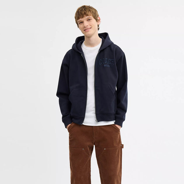 Coach Boxy Full Zip Hoodie 4