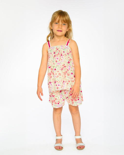 Deux par Deux Tank Top and Shorts Set Multi US 8 3