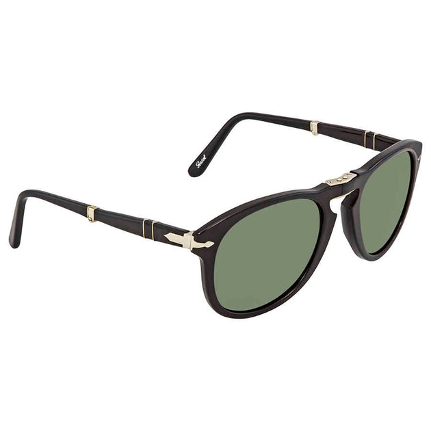 Persol PO0714 Folding Pilot Sunglasses Green 54 2