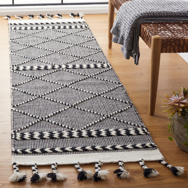 Safavieh Casablanca Area Rug Black/Ivory 3